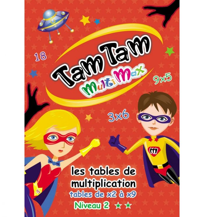 Tam Tam MultiMax - Les tables de x2 à X9