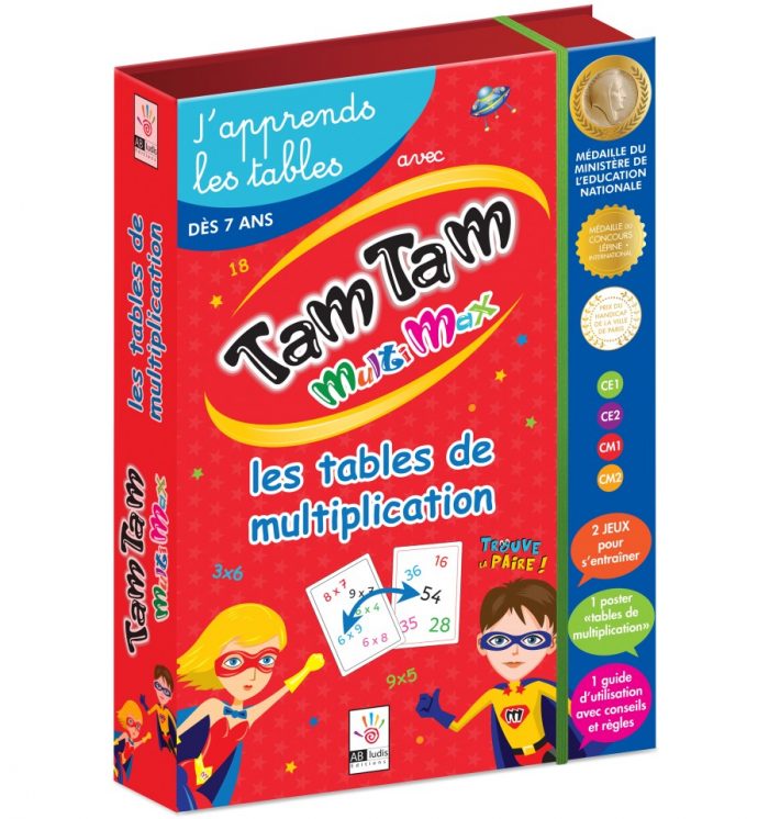 Tam Tam MultiMax - J'apprends les tables de multiplication