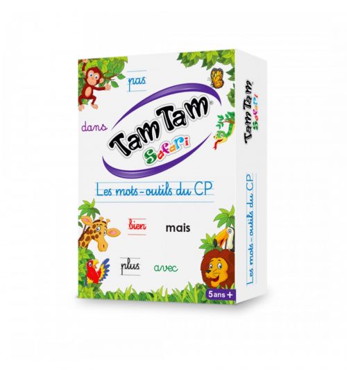 Tam Tam Safari - Les mots - outils du CP