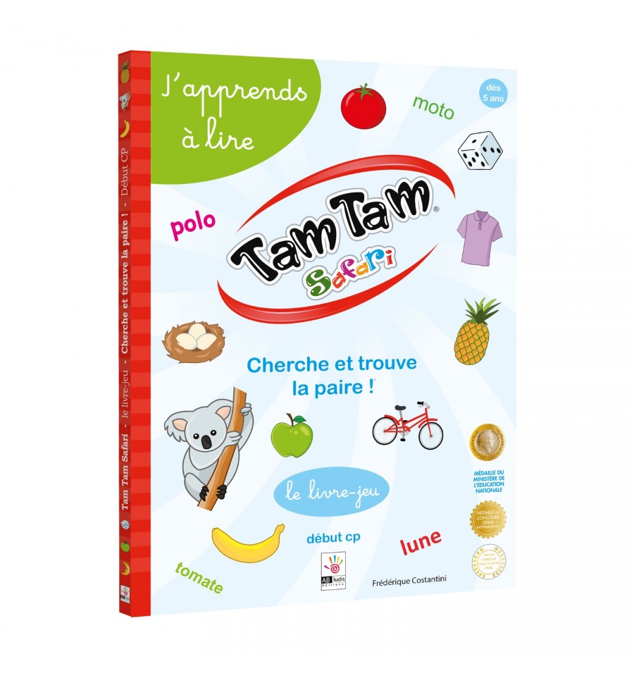 Tam Tam Safari - J'apprends à lire - Le coffret CP
